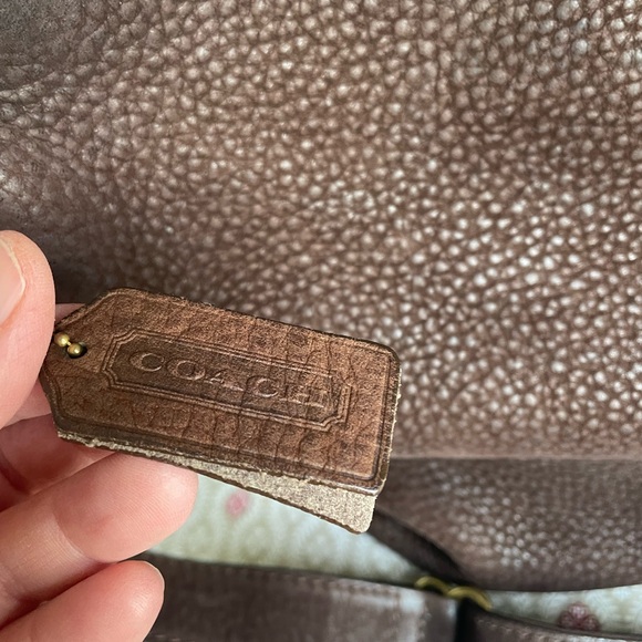 Coach Brown Leather Shoulder Bag - Picture 2 of 5